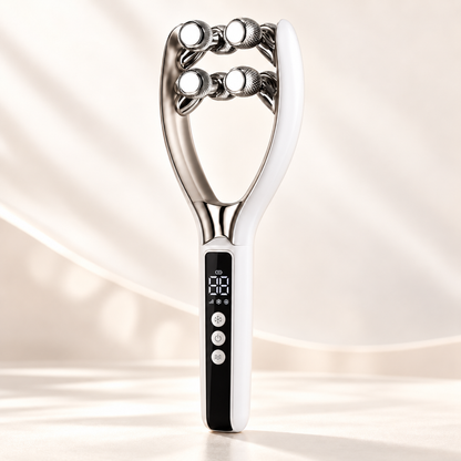 Microcurrent Facial Roller & Massager – USB Rechargeable