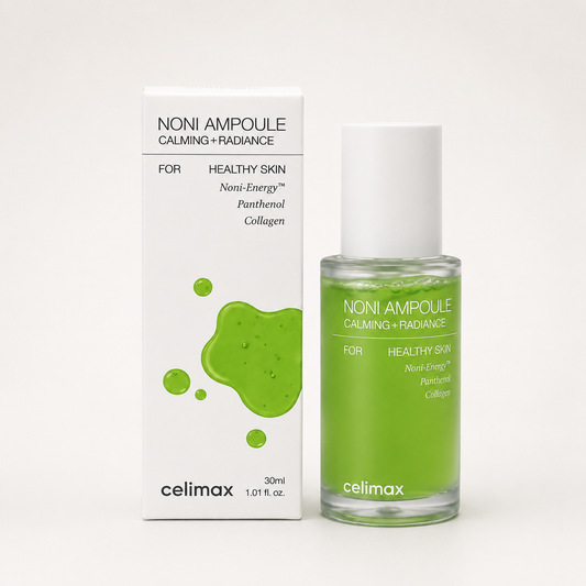 Celimax The Real Noni Energy Ampoule bottle and packaging