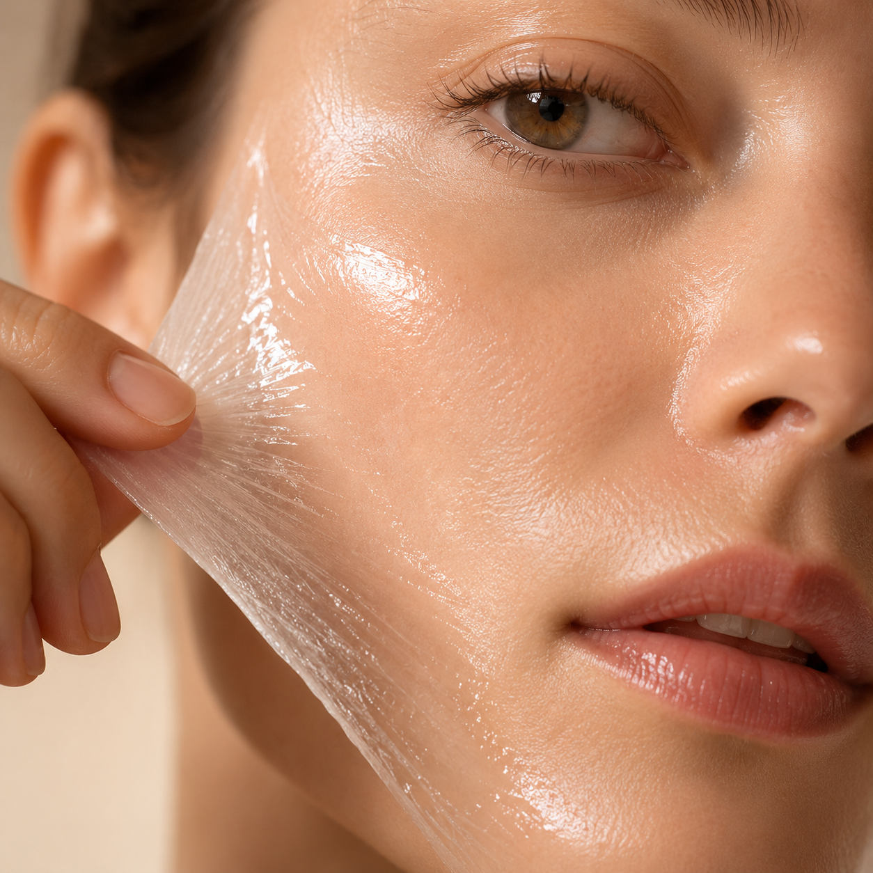 Healthy Beauty editorial skincare ritual image