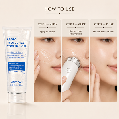 Advanced skincare ingredients infographic showing Sodium Hyaluronate, Glycerin, Ceramide NP, Bifida Ferment Lysate, and Alpha-Arbutin inside crystal spheres.